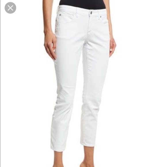 eileen fisher white jeans